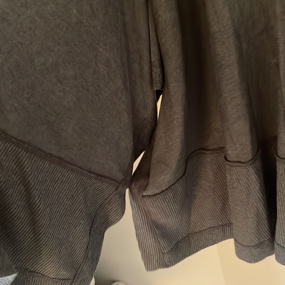 Simply Vera gray sweater shawl X/XL - Picture 3 of 8